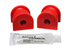 Honda CRX Sway Bar Bushing Set - Rear - Energy Suspension - 12mm Performance Polyurethane - Red - `01-`05